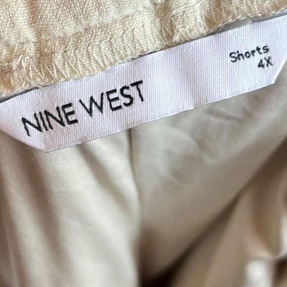 Nine West High Rise Stone Shorts, Size 4X, NWT - Picture 8 of 10